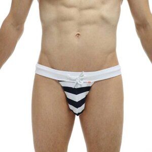 Petit-Q Torreilles Peri Stripe Bikini Swimwear Navy/White PQ210650 - XL